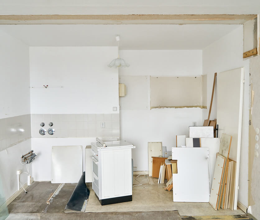 expert kitchen demolition in Portland, OR